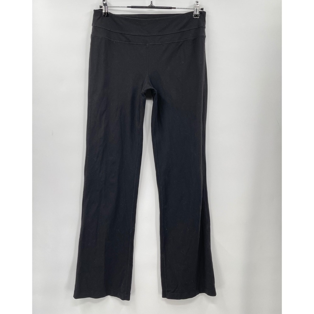 Prana Womens Black Athletic Yoga Pants Regular Inseam Size‎ Medium